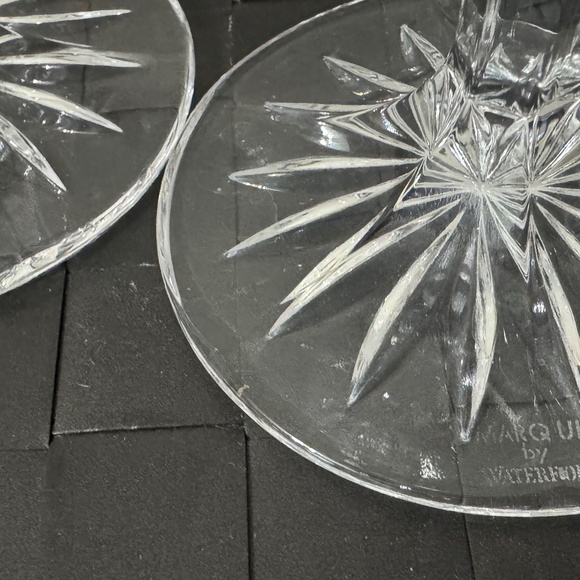 Marquis by Waterford Chelsea Gold 7oz Wine Glass Crystal Stemware Set Of 4 - Picture 4 of 6